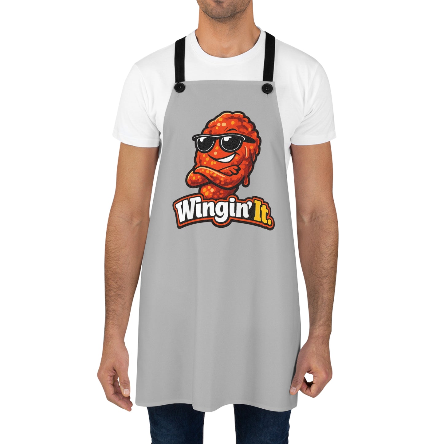 Apron — 'Wingin' It' Funny BBQ & Grilling Apron