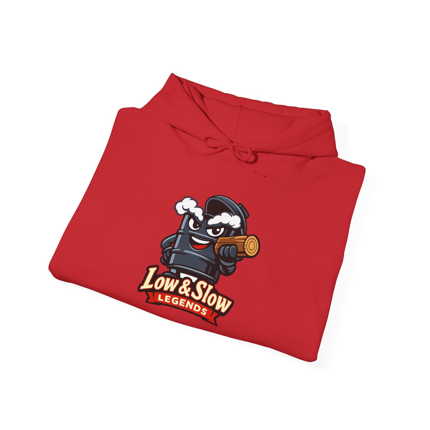 Low & Slow Legends Hoodie — BBQ Smoker Pitmaster Pullover