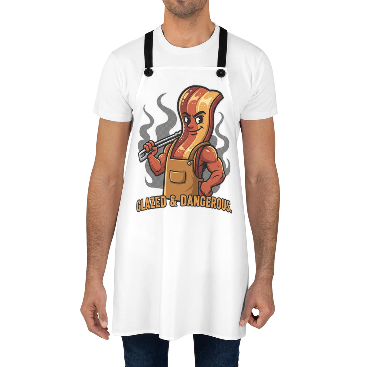 Apron — 'Glazed & Dangerous' Funny BBQ & Grilling Apron