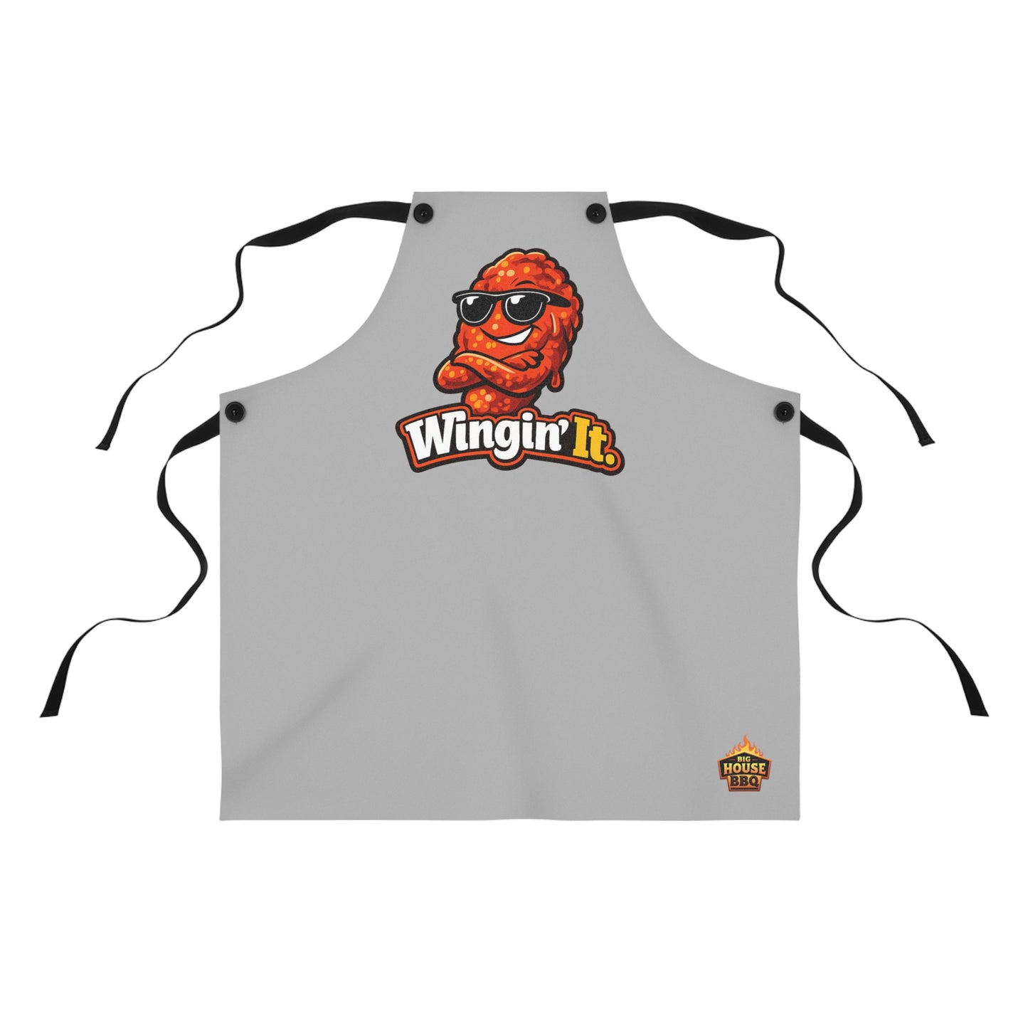 Apron — 'Wingin' It' Funny BBQ & Grilling Apron