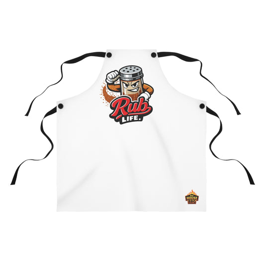 Apron — 'Rub Life' Funny BBQ & Grilling Apron
