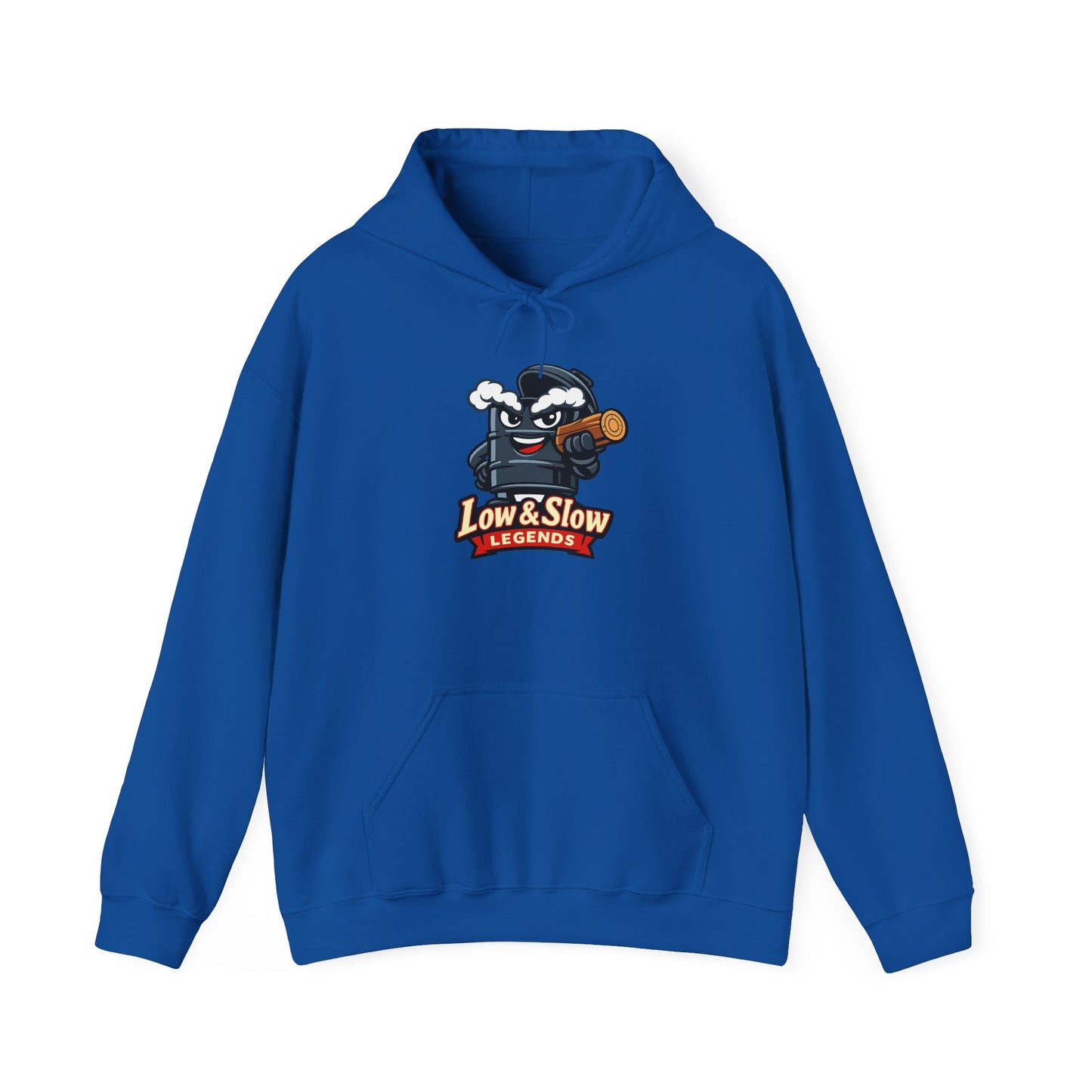 Low & Slow Legends Hoodie — BBQ Smoker Pitmaster Pullover