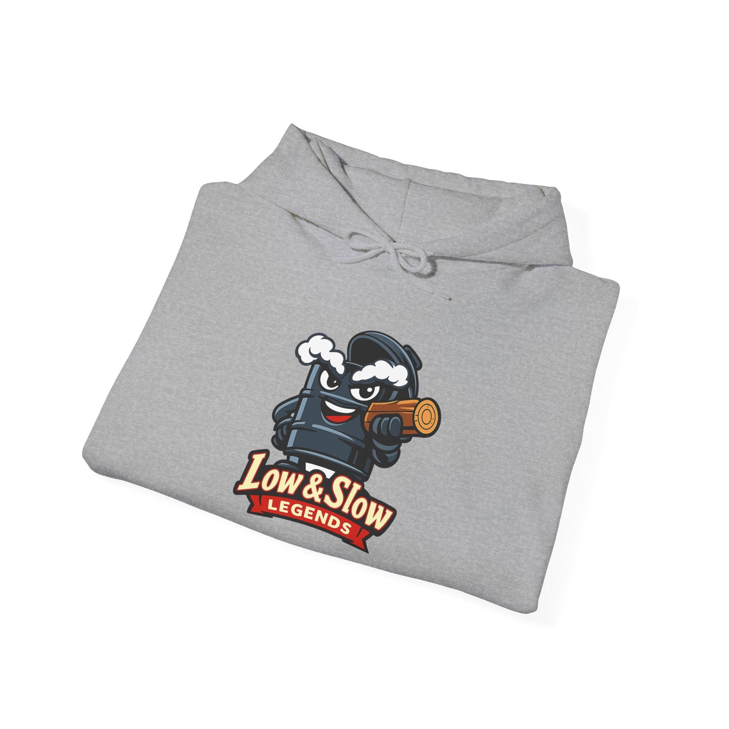 Low & Slow Legends Hoodie — BBQ Smoker Pitmaster Pullover