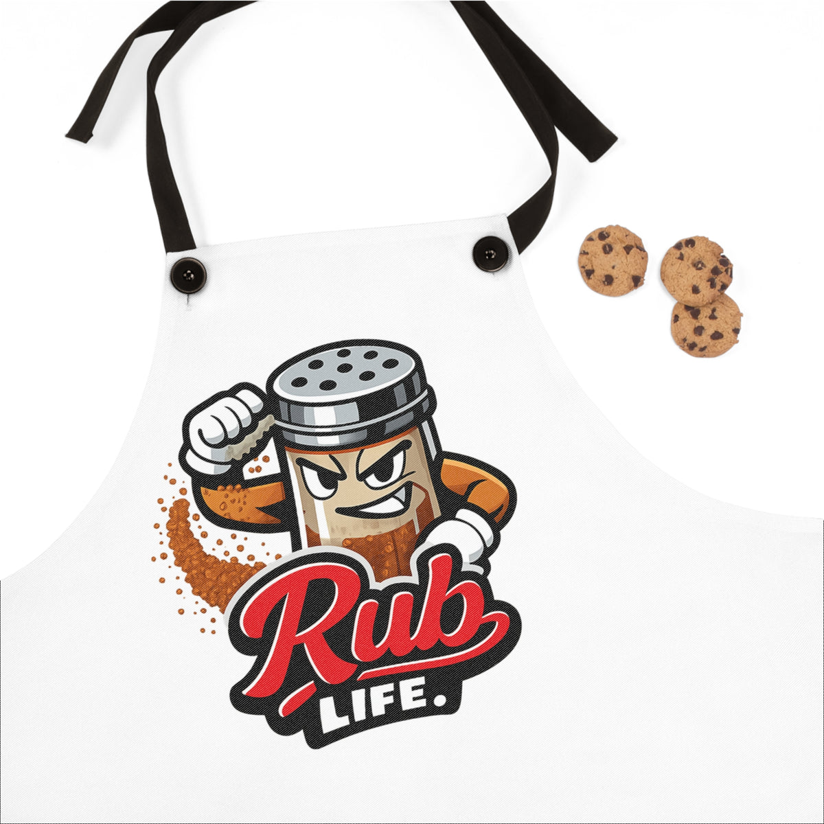 Apron — 'Rub Life' Funny BBQ & Grilling Apron