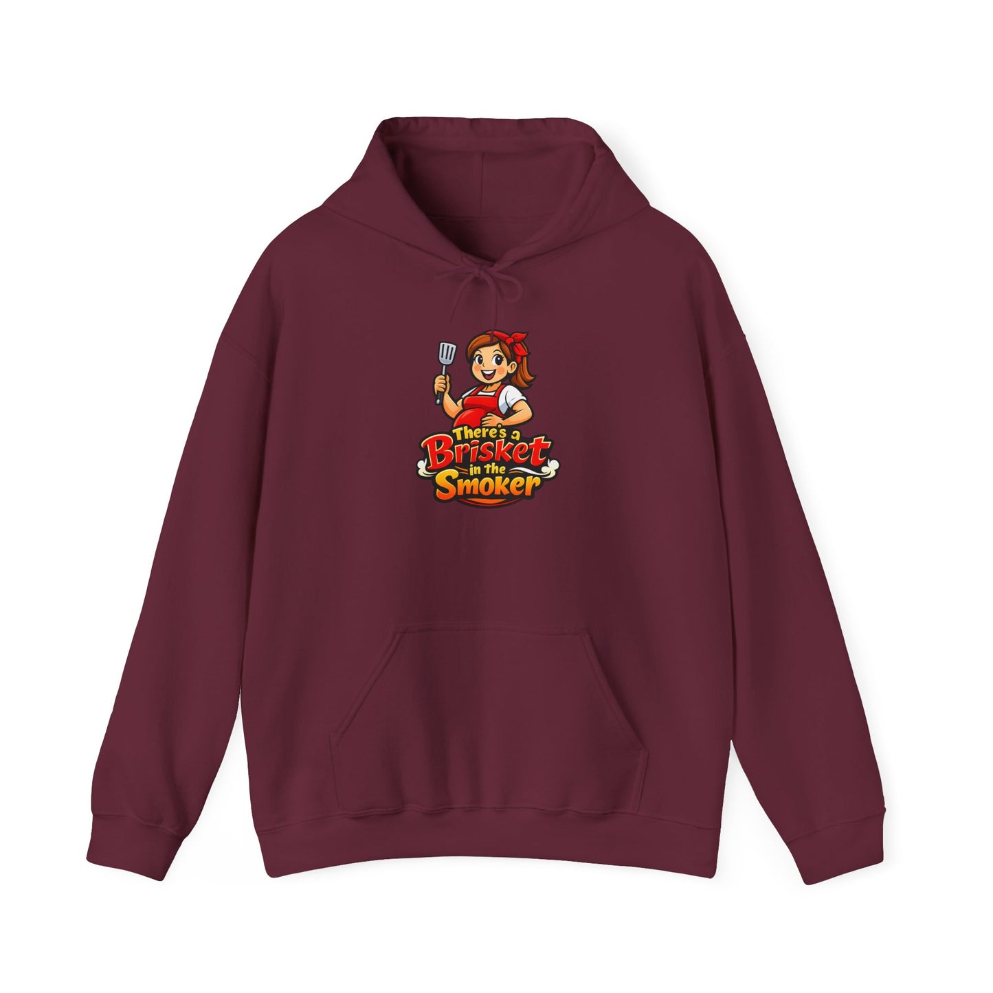 Brisket in the Smoker Hoodie