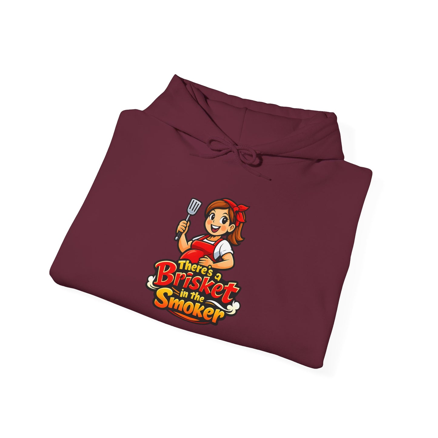 Brisket in the Smoker Hoodie
