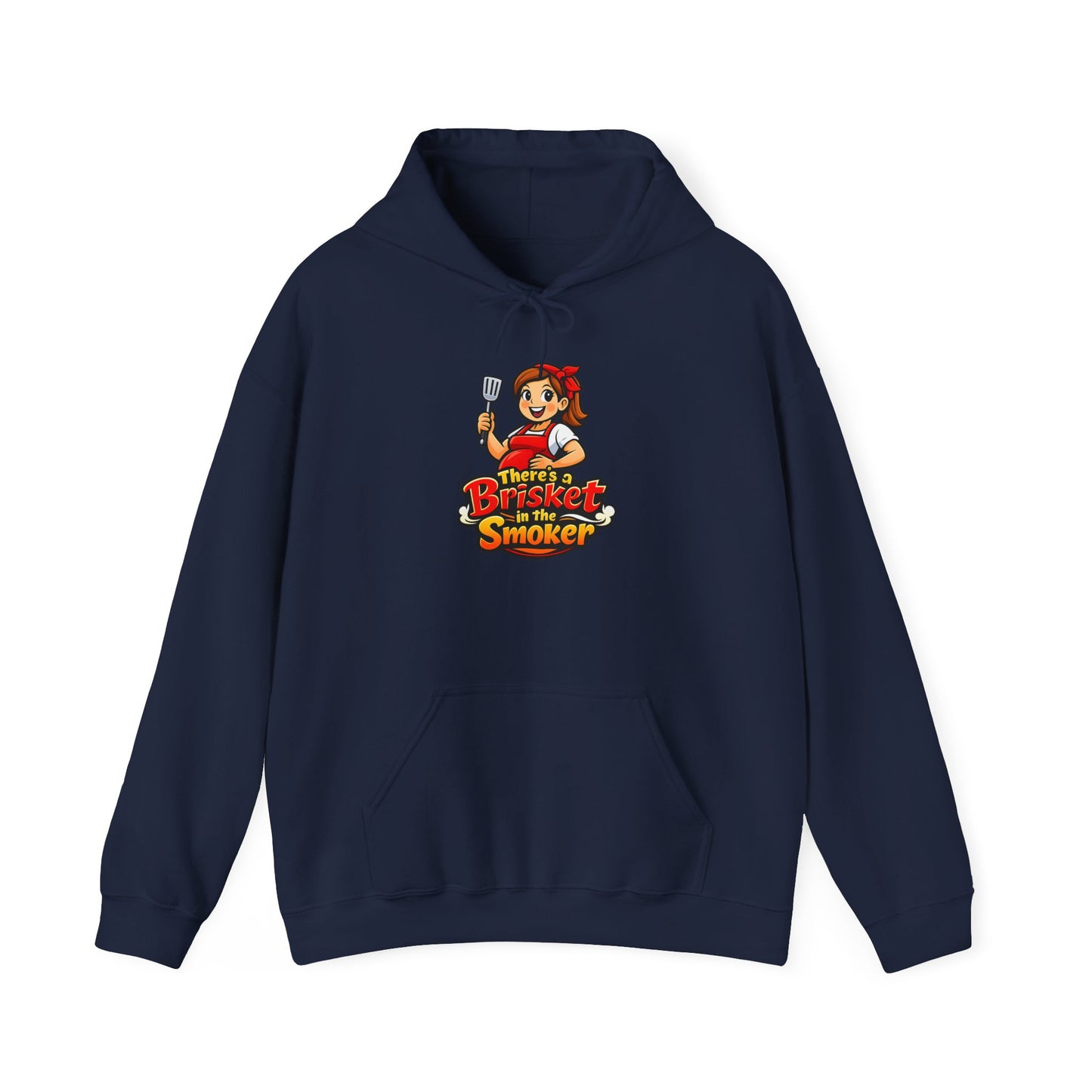 Brisket in the Smoker Hoodie