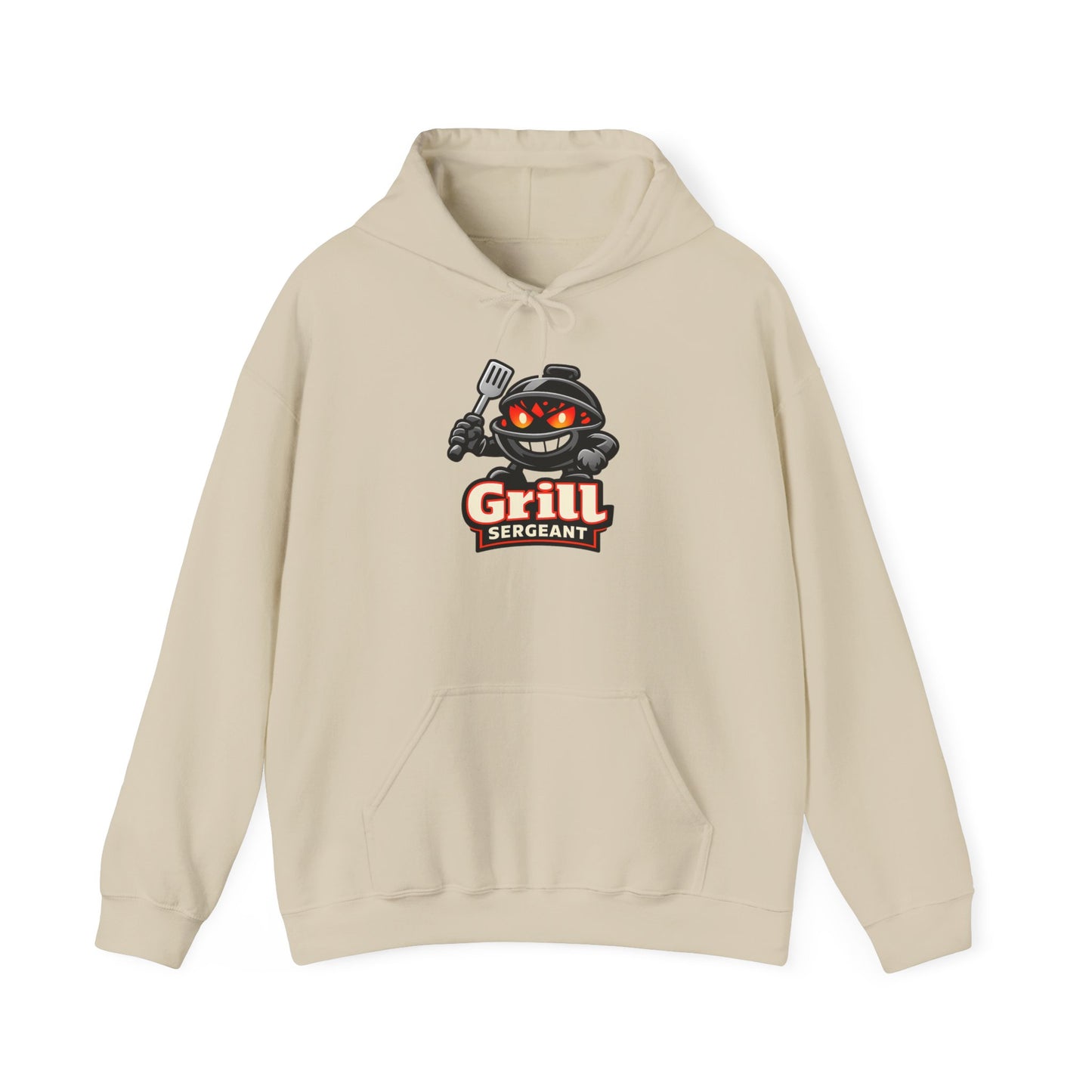 Grill Sergeant Hoodie – Funny BBQ Chef Pullover for Grill Masters