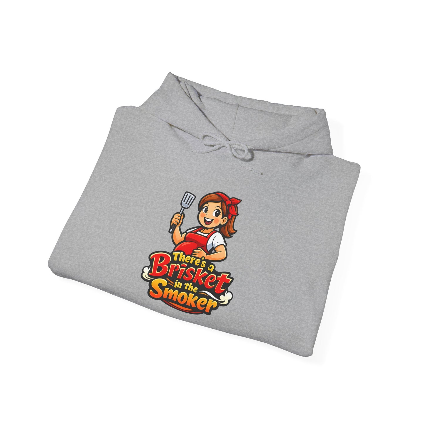 Brisket in the Smoker Hoodie