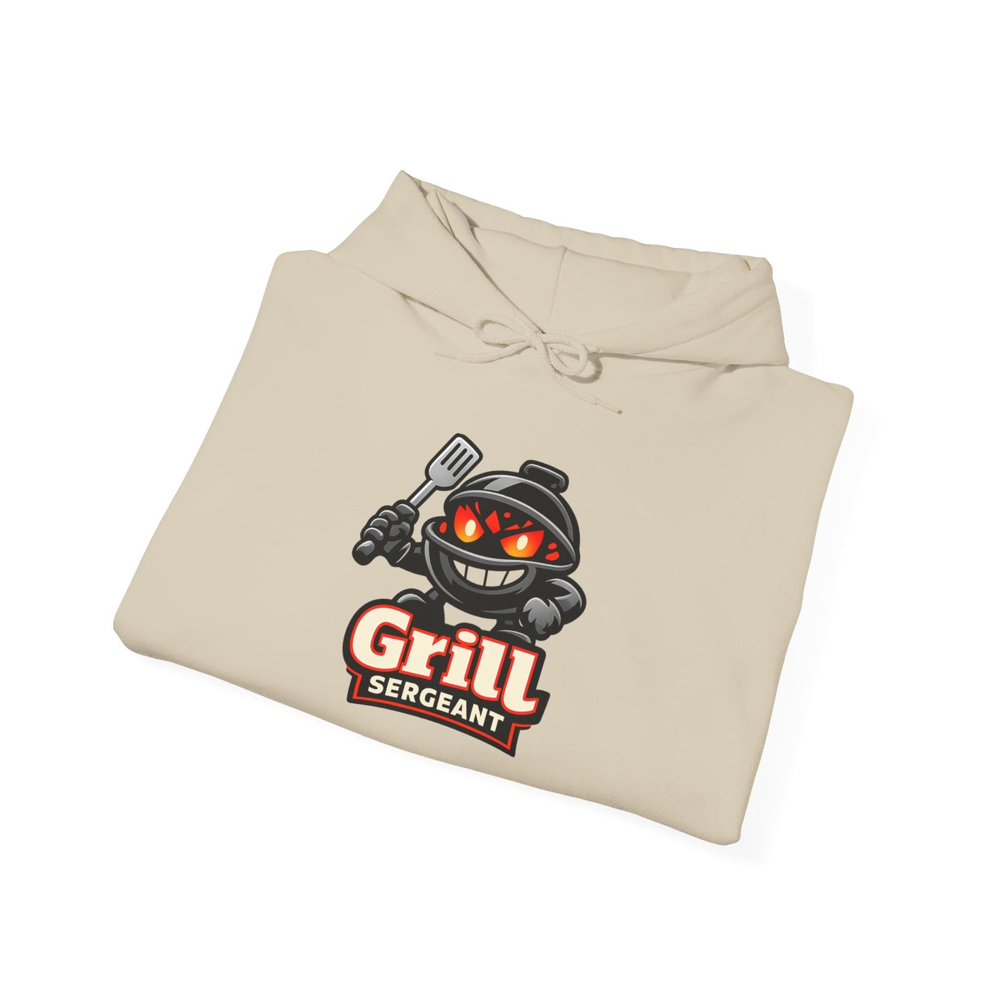 Grill Sergeant Hoodie – Funny BBQ Chef Pullover for Grill Masters