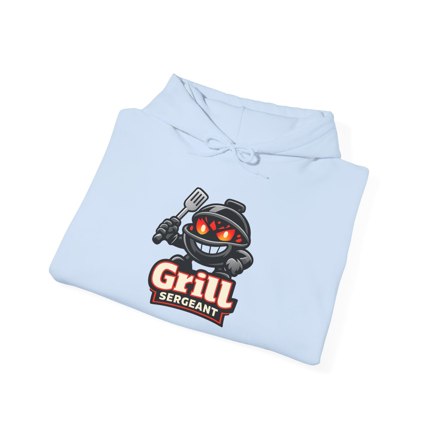 Grill Sergeant Hoodie – Funny BBQ Chef Pullover for Grill Masters
