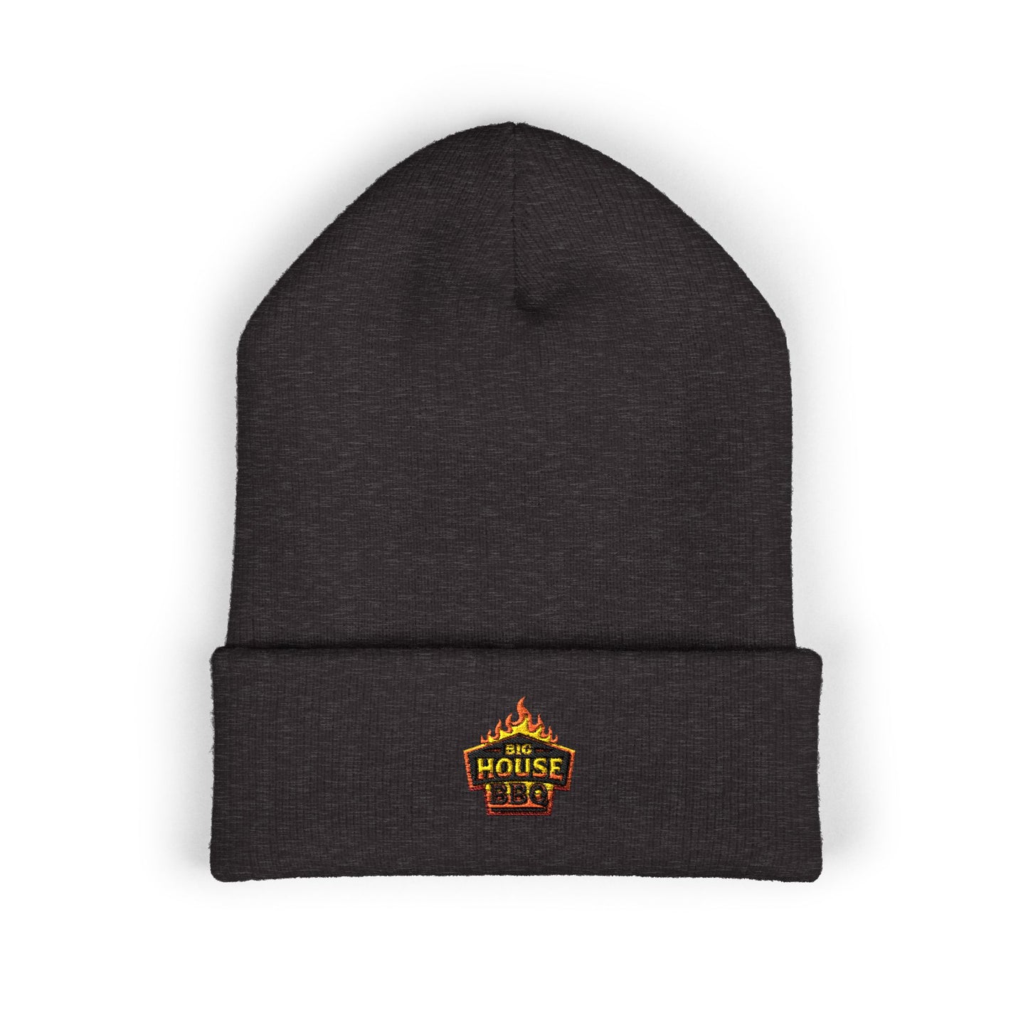 Embroidered 'House of Hell' Flame Logo Beanie