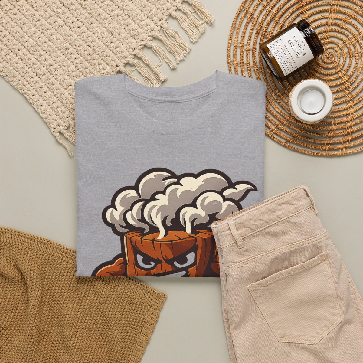 Respect the Smoke Tee — Funny BBQ Retro BBQ T-Shirt