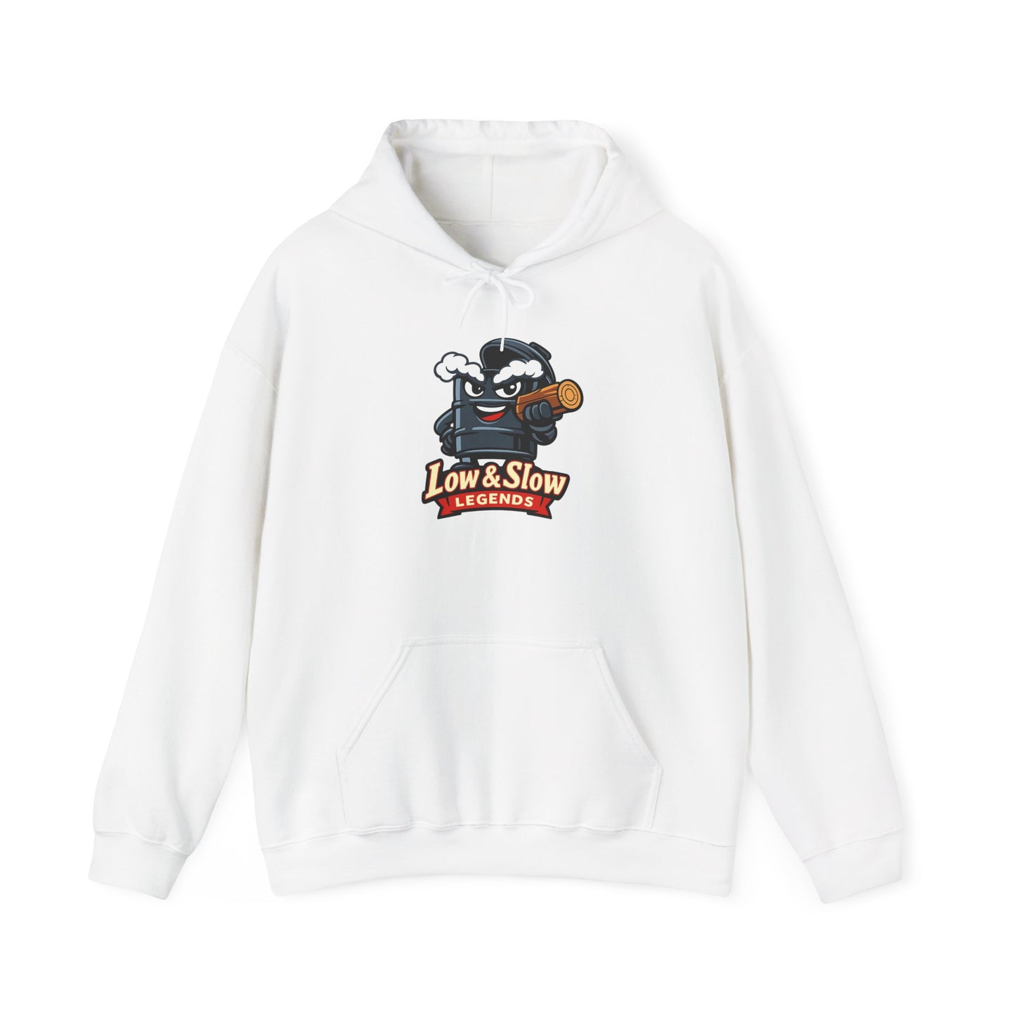 Low & Slow Legends Hoodie — BBQ Smoker Pitmaster Pullover