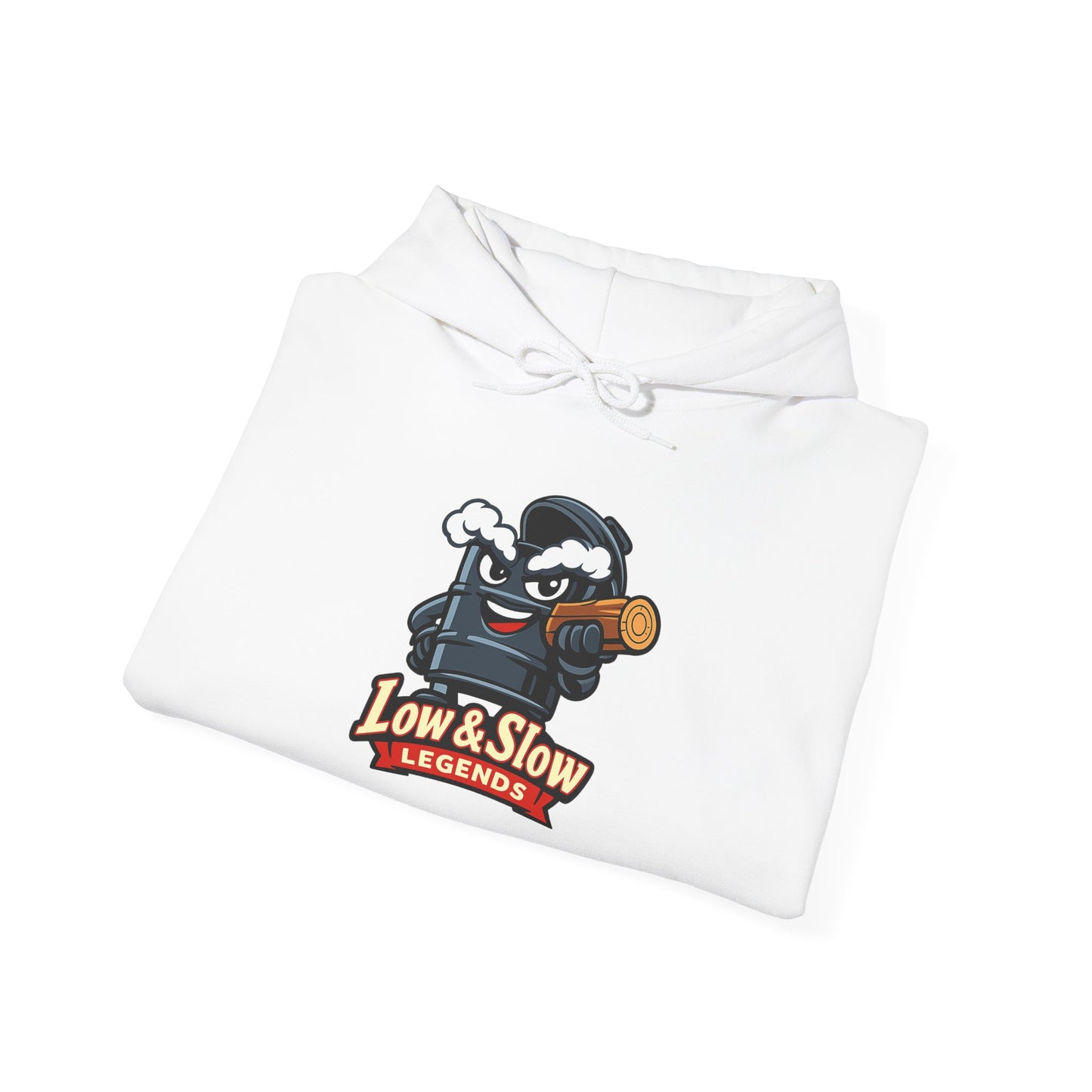 Low & Slow Legends Hoodie — BBQ Smoker Pitmaster Pullover