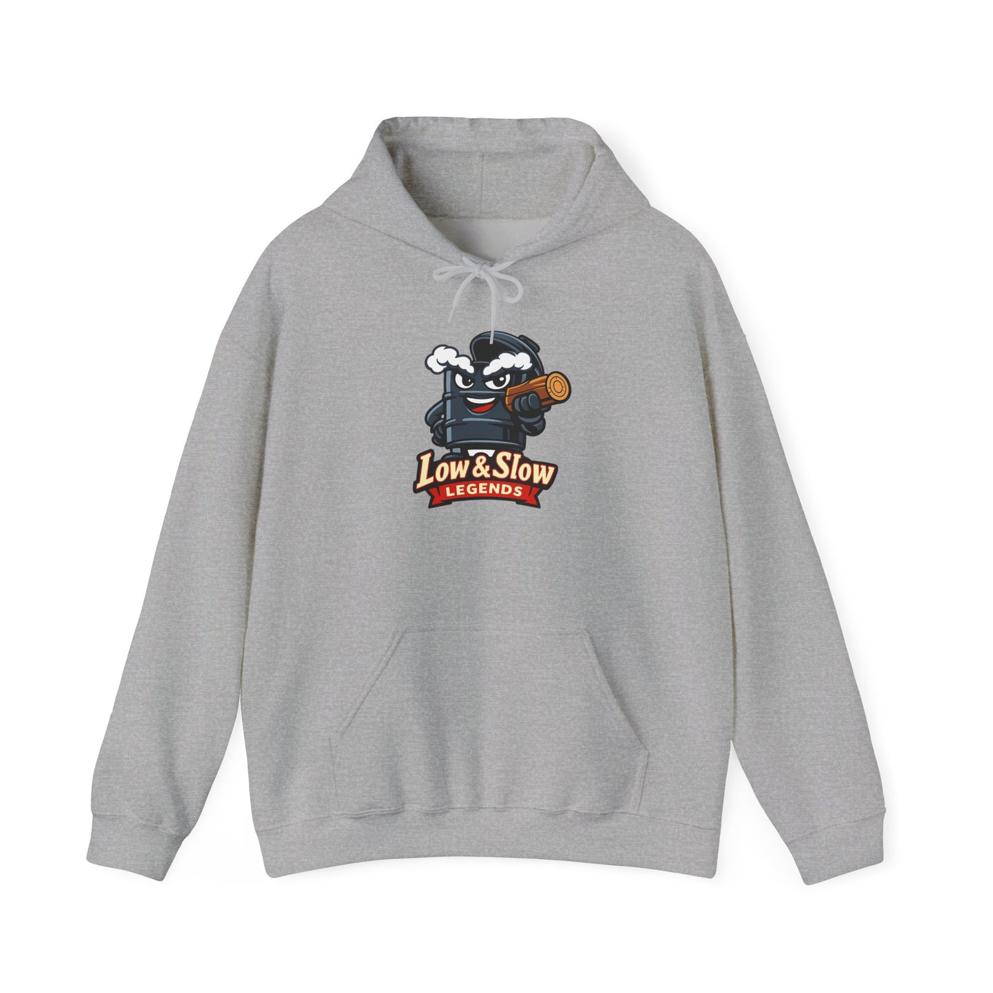 Low & Slow Legends Hoodie — BBQ Smoker Pitmaster Pullover