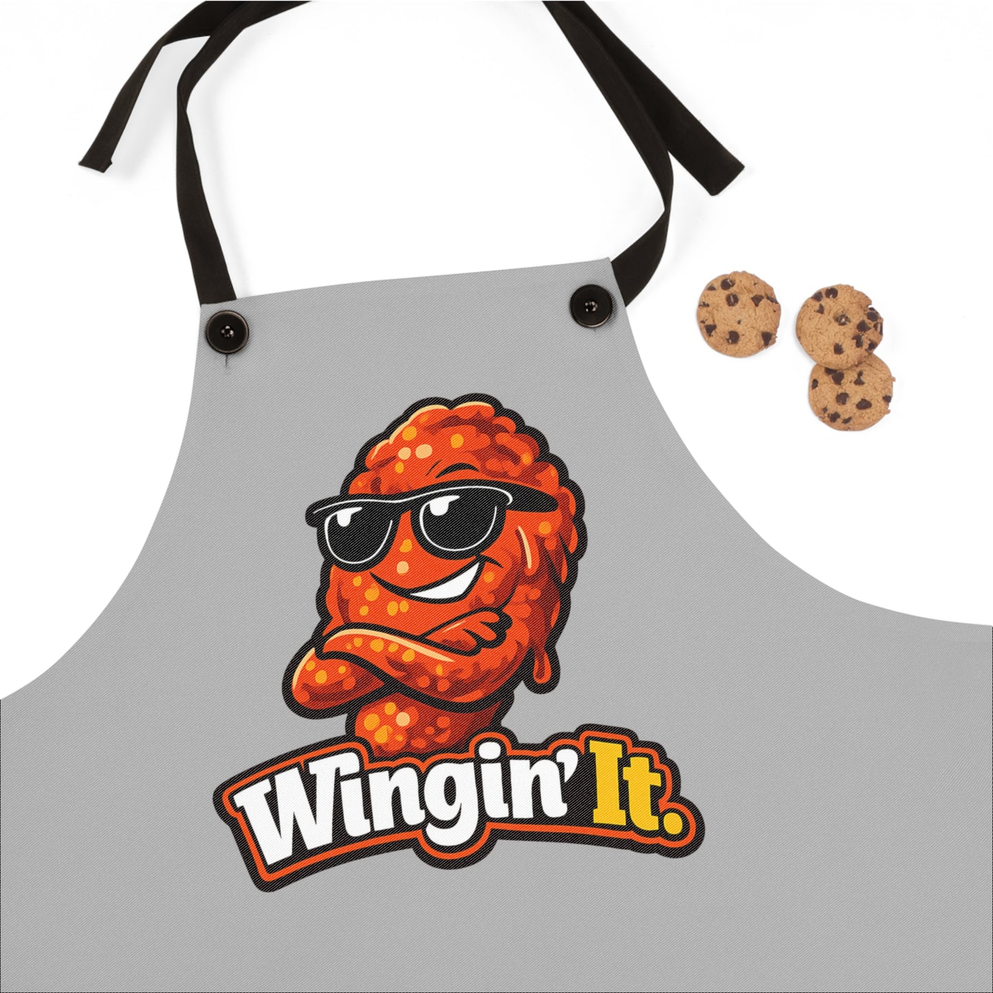 Apron — 'Wingin' It' Funny BBQ & Grilling Apron