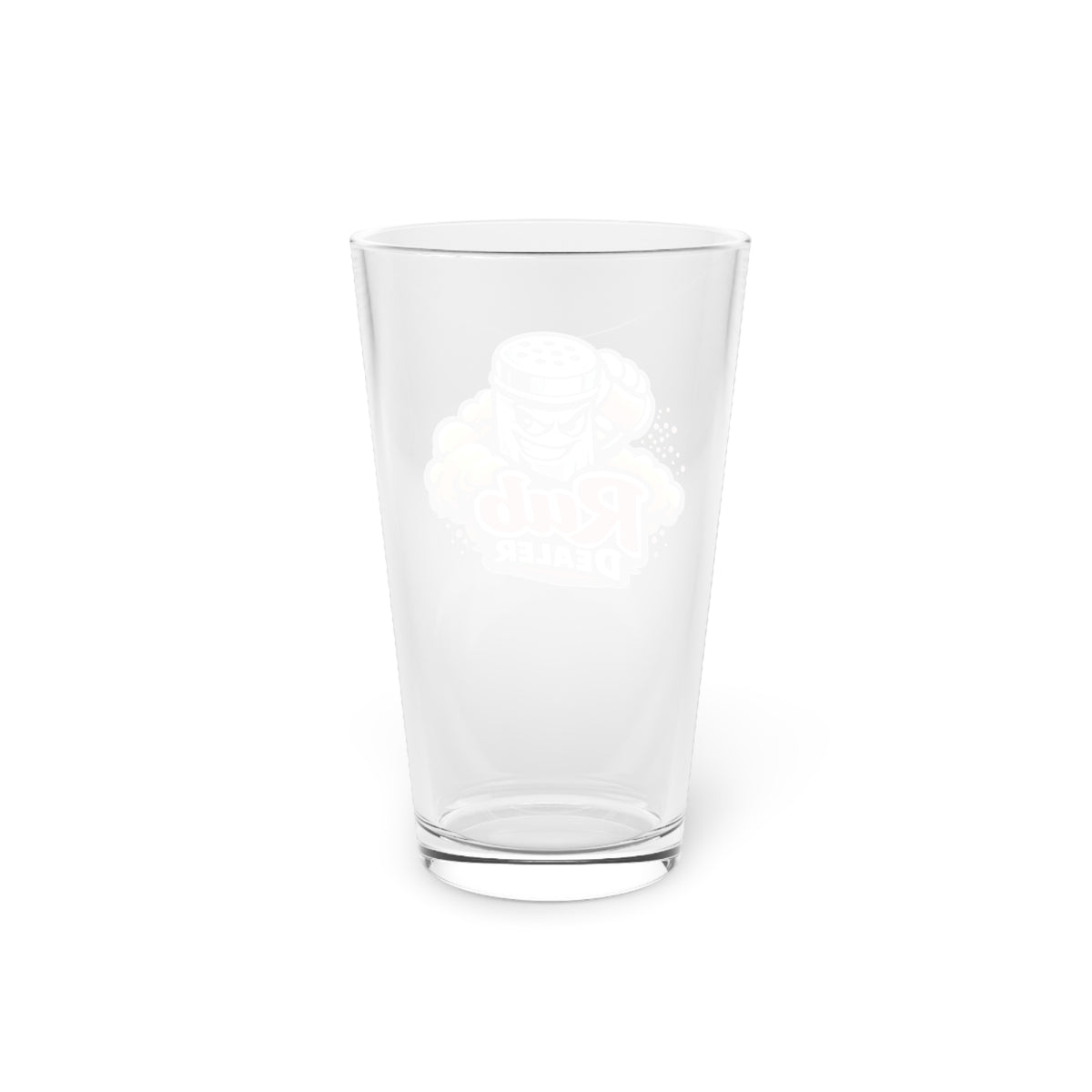 Rub Dealer Pint Glass — Funny BBQ Beer Glass, 16oz