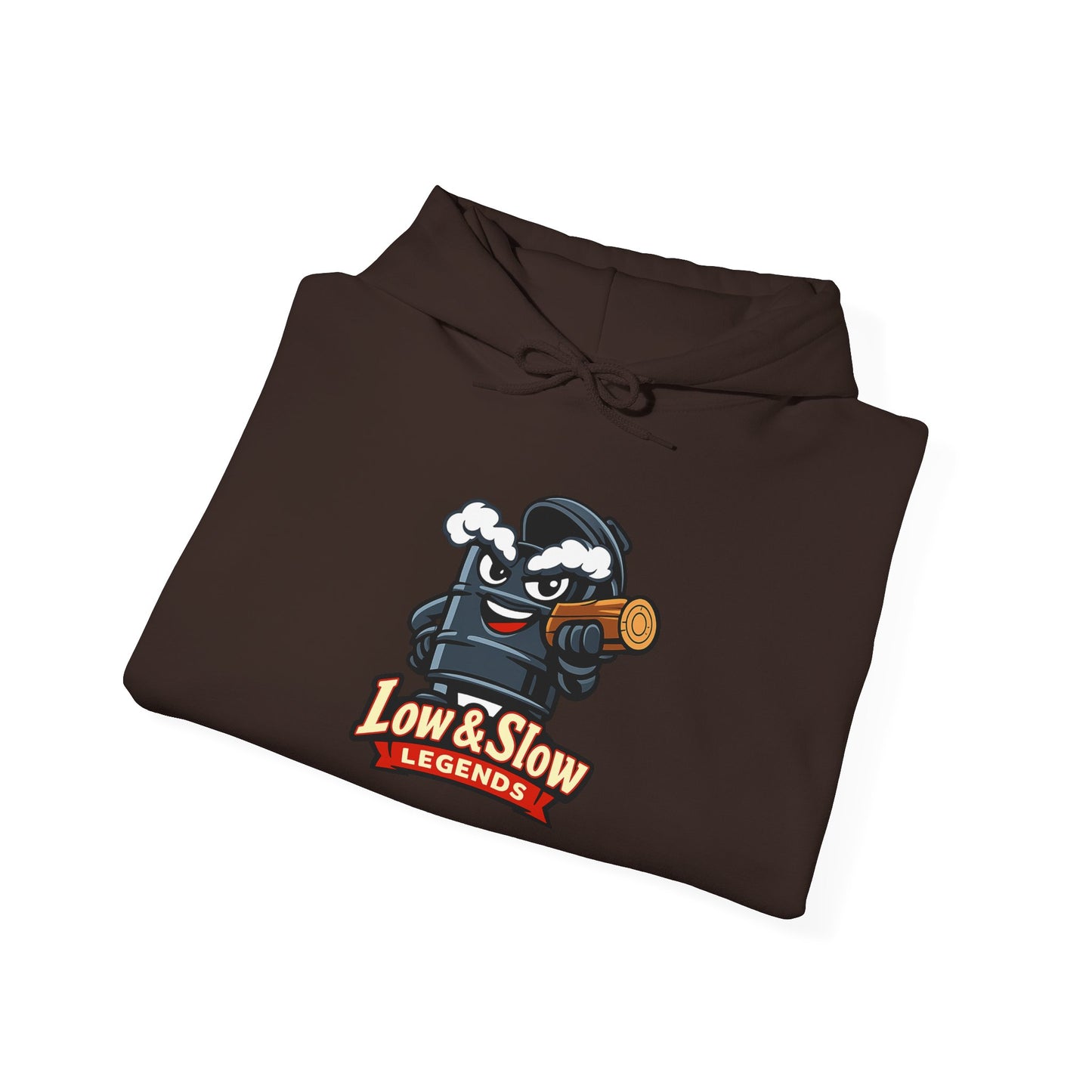 Low & Slow Legends Hoodie — BBQ Smoker Pitmaster Pullover