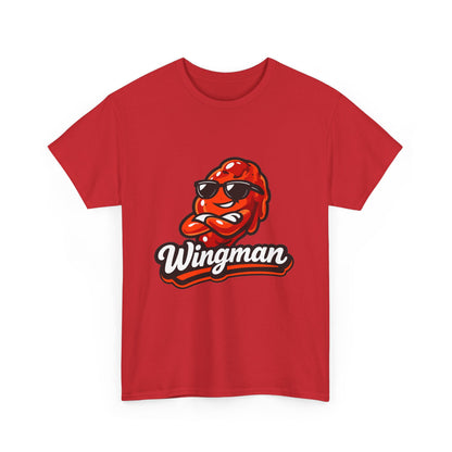 Wingman Tee — Funny BBQ Chicken Wing Mascot T-Shirt