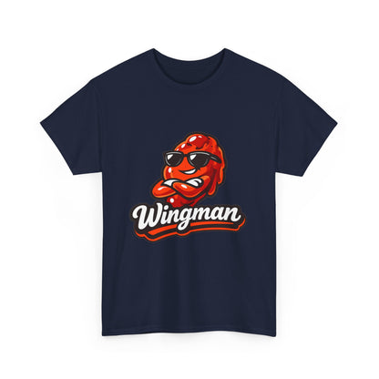 Wingman Tee — Funny BBQ Chicken Wing Mascot T-Shirt