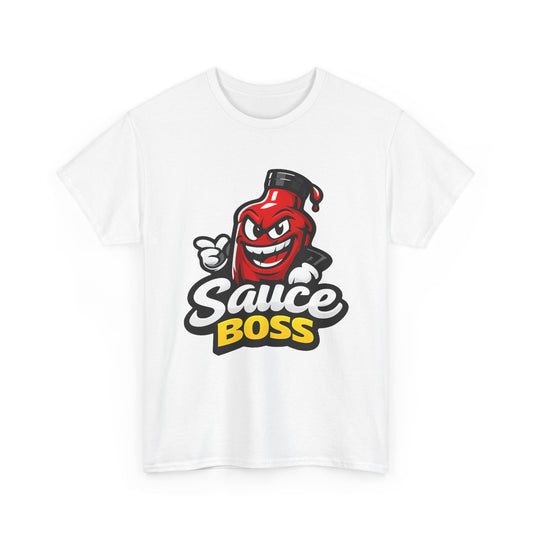 Sauce Boss Tee — Funny BBQ Hot Sauce T-Shirt