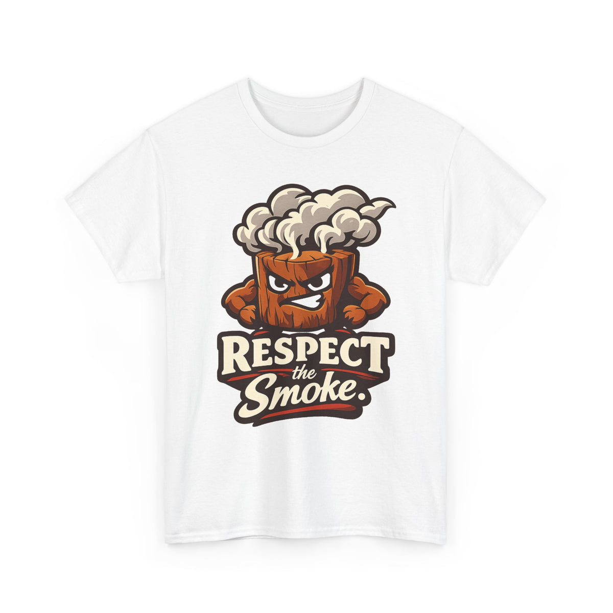 Respect the Smoke Tee — Funny BBQ Retro BBQ T-Shirt