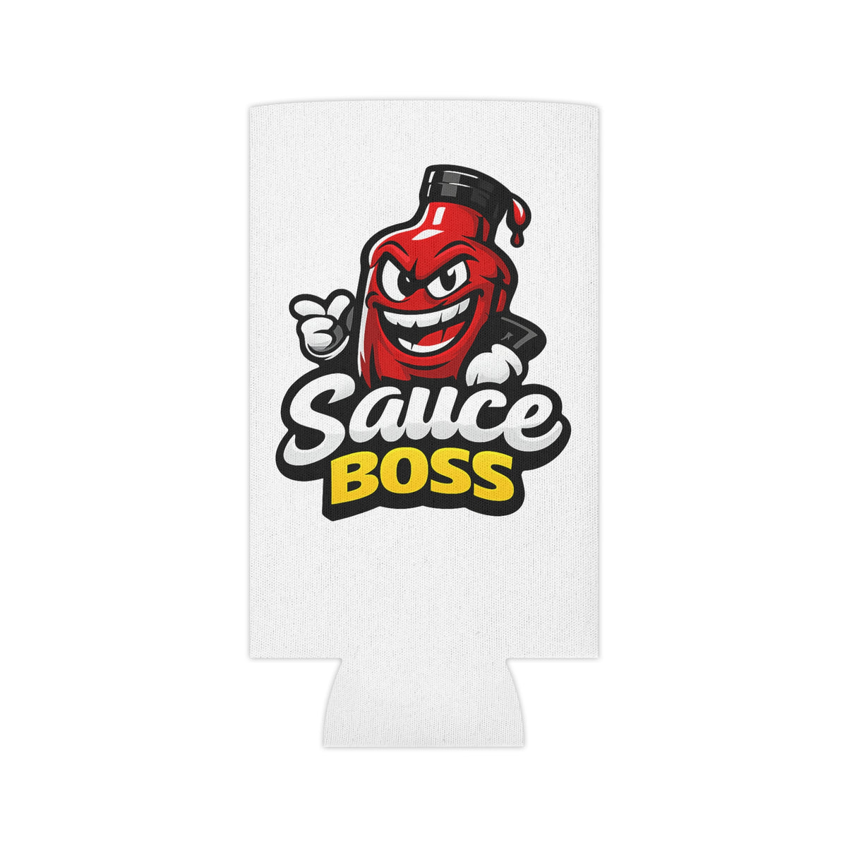 Sauce Boss Can Cooler — Funny BBQ Beer Koozie