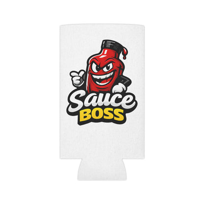 Sauce Boss Can Cooler — Funny BBQ Beer Koozie