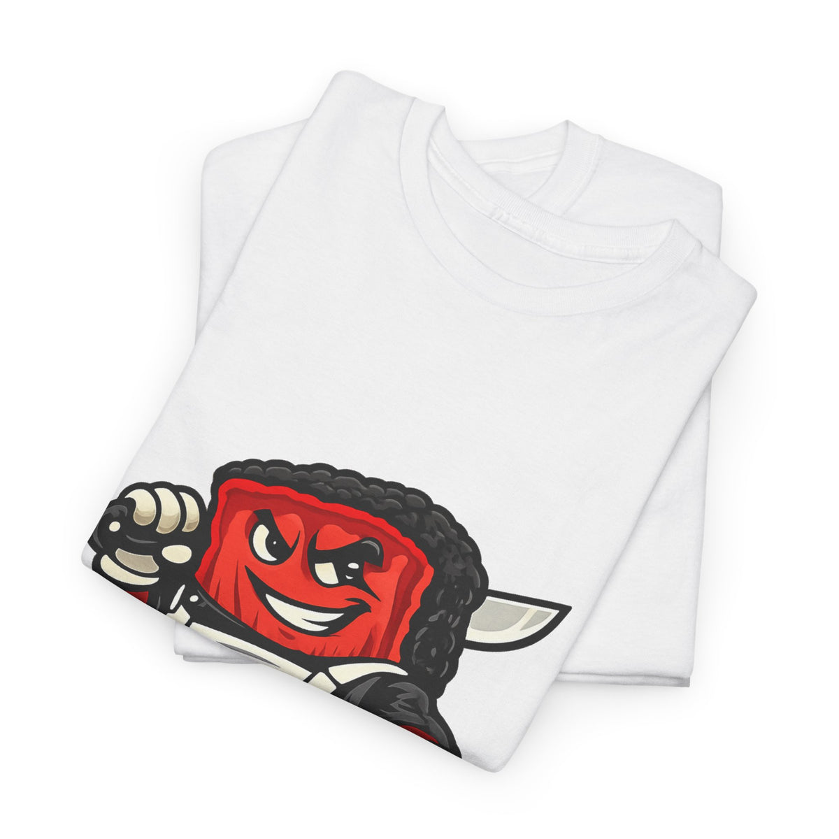 Barkside of the Pit Tee — Funny BBQ Grill Mascot T-Shirt