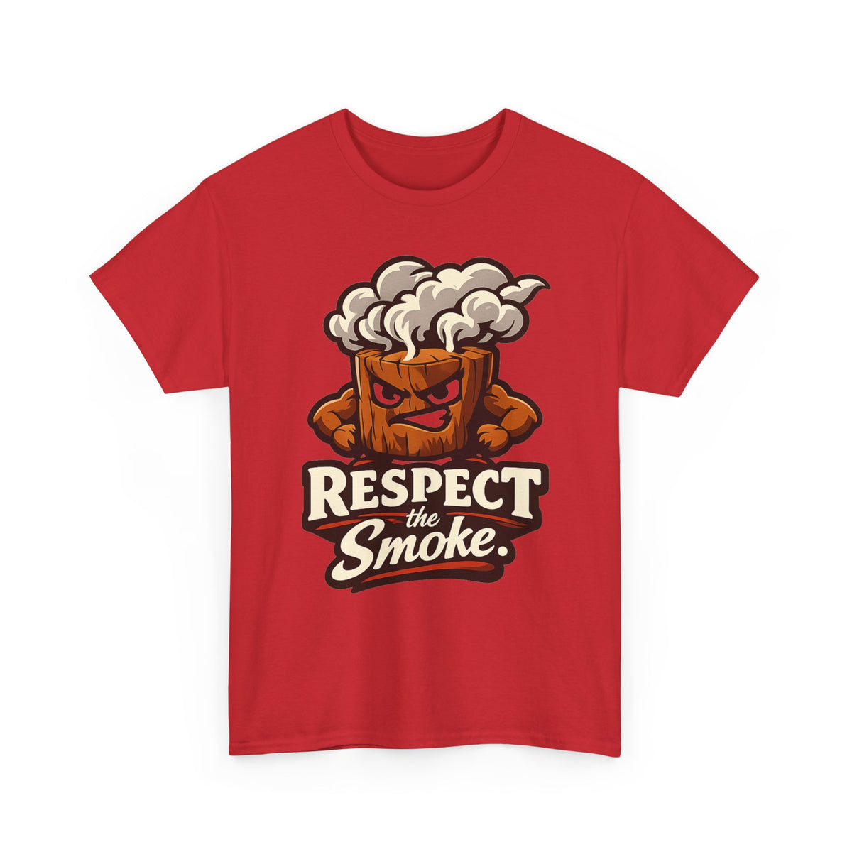 Respect the Smoke Tee — Funny BBQ Retro BBQ T-Shirt