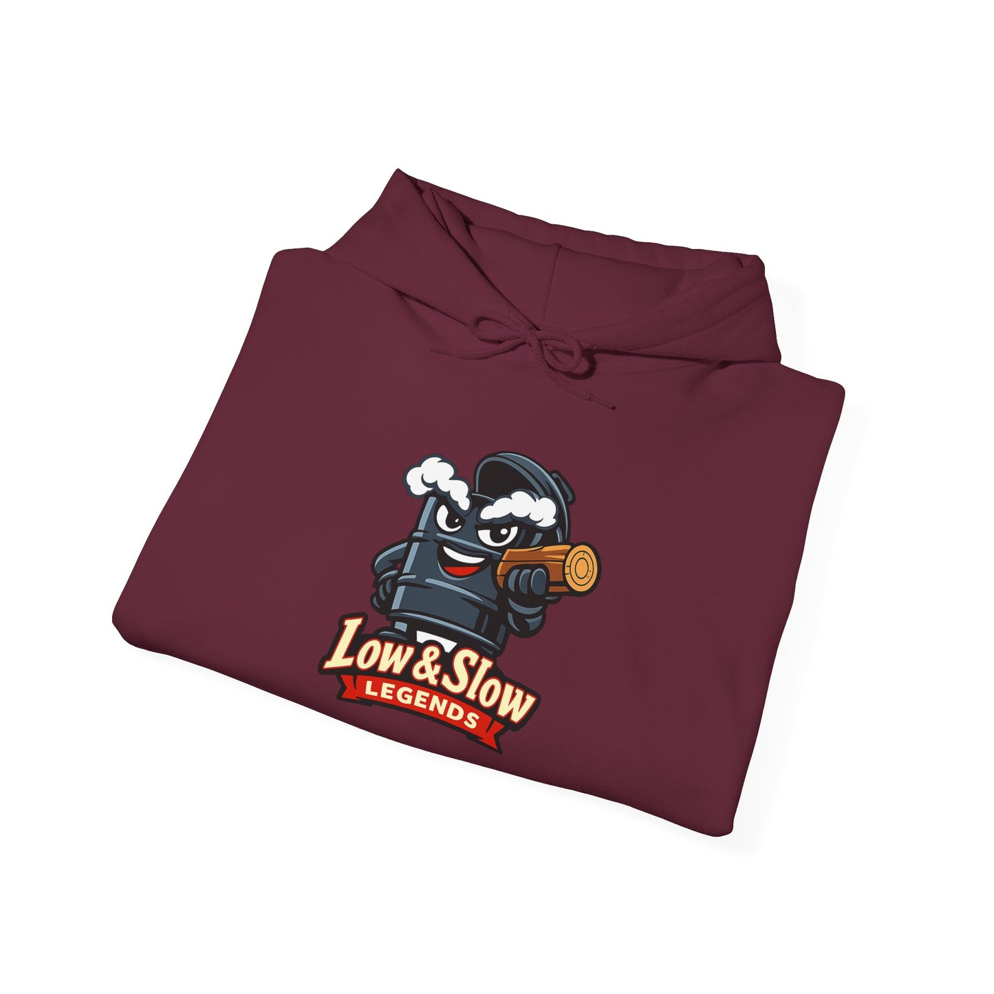 Low & Slow Legends Hoodie — BBQ Smoker Pitmaster Pullover