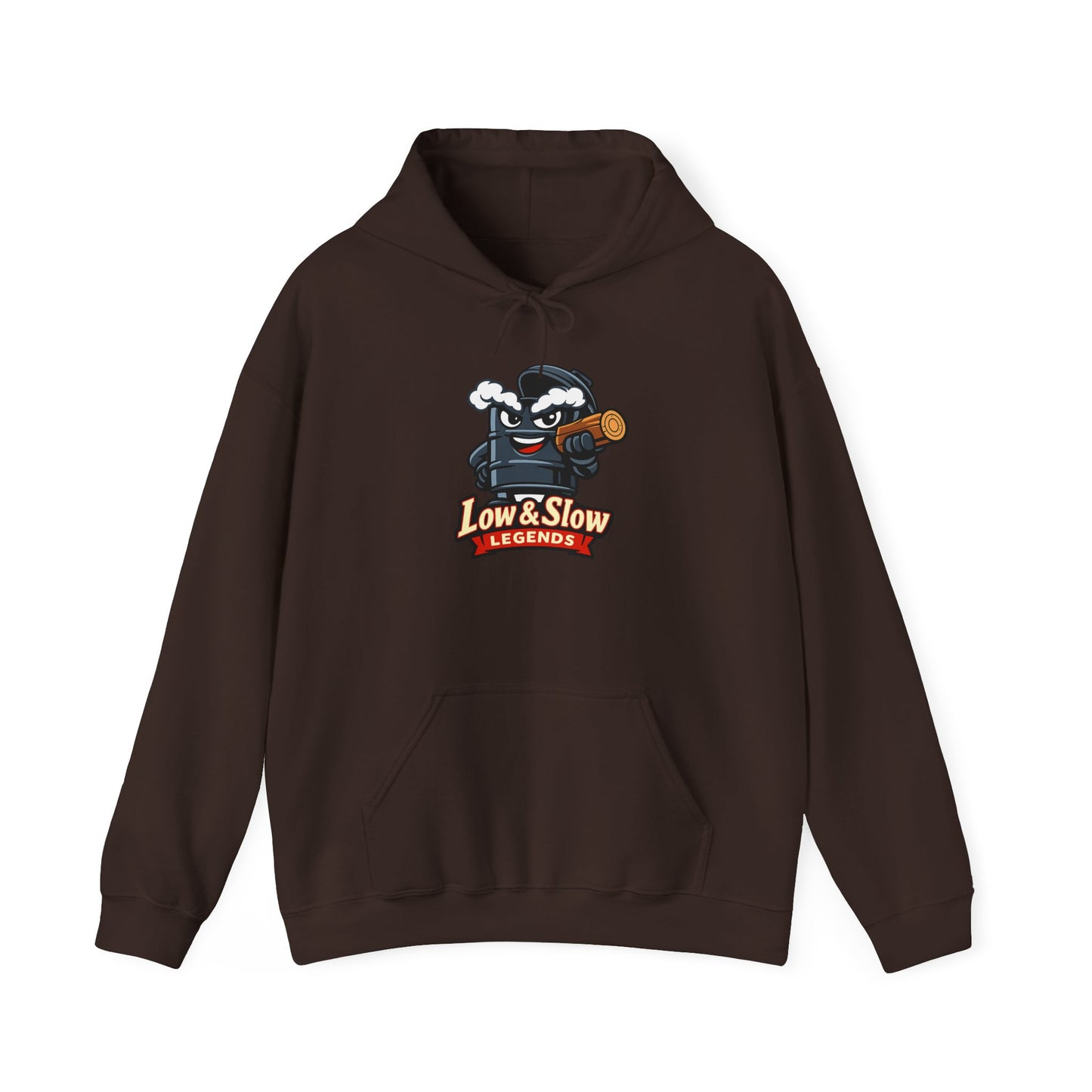 Low & Slow Legends Hoodie — BBQ Smoker Pitmaster Pullover