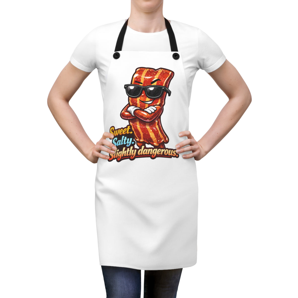 Apron — 'Sweet Salty Bacon' Funny BBQ & Grilling Apron
