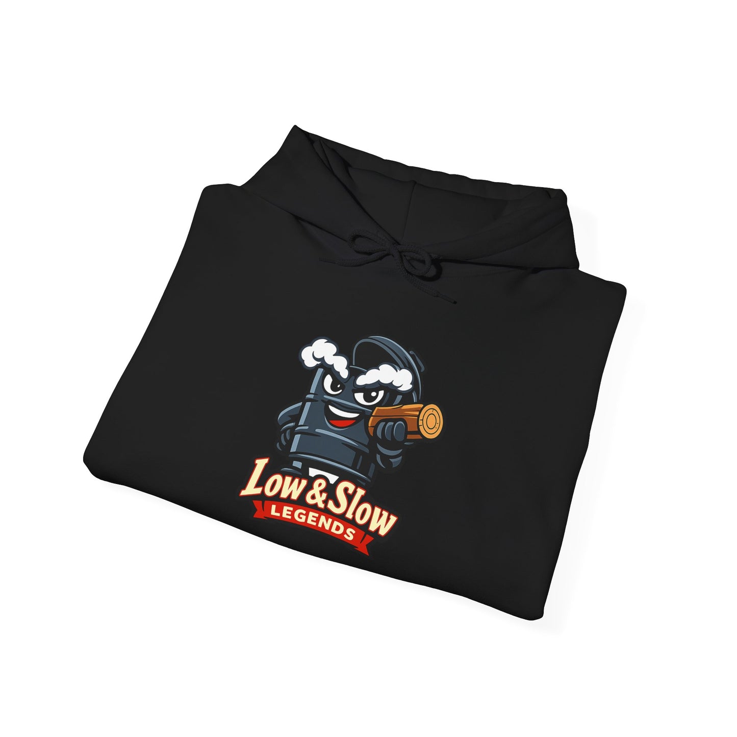 Low & Slow Legends Hoodie — BBQ Smoker Pitmaster Pullover