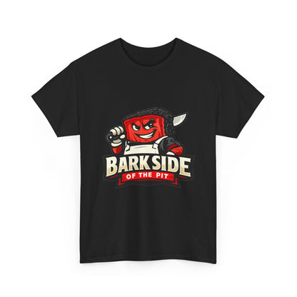 Barkside of the Pit Tee — Funny BBQ Grill Mascot T-Shirt