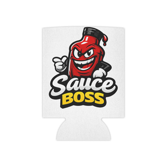 Sauce Boss Can Cooler — Funny BBQ Beer Koozie