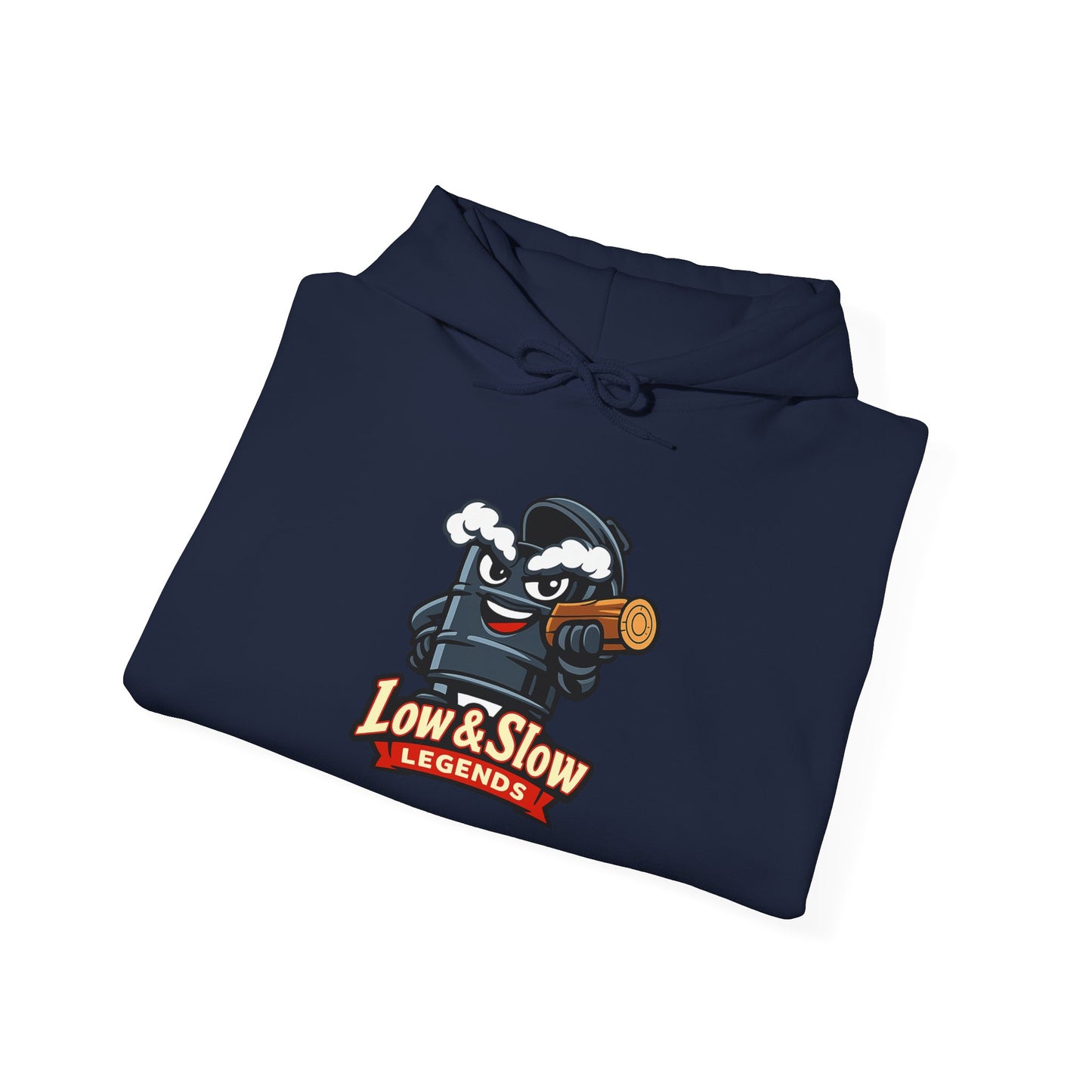 Low & Slow Legends Hoodie — BBQ Smoker Pitmaster Pullover