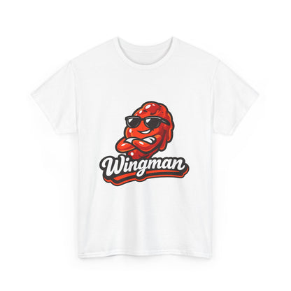 Wingman Tee — Funny BBQ Chicken Wing Mascot T-Shirt