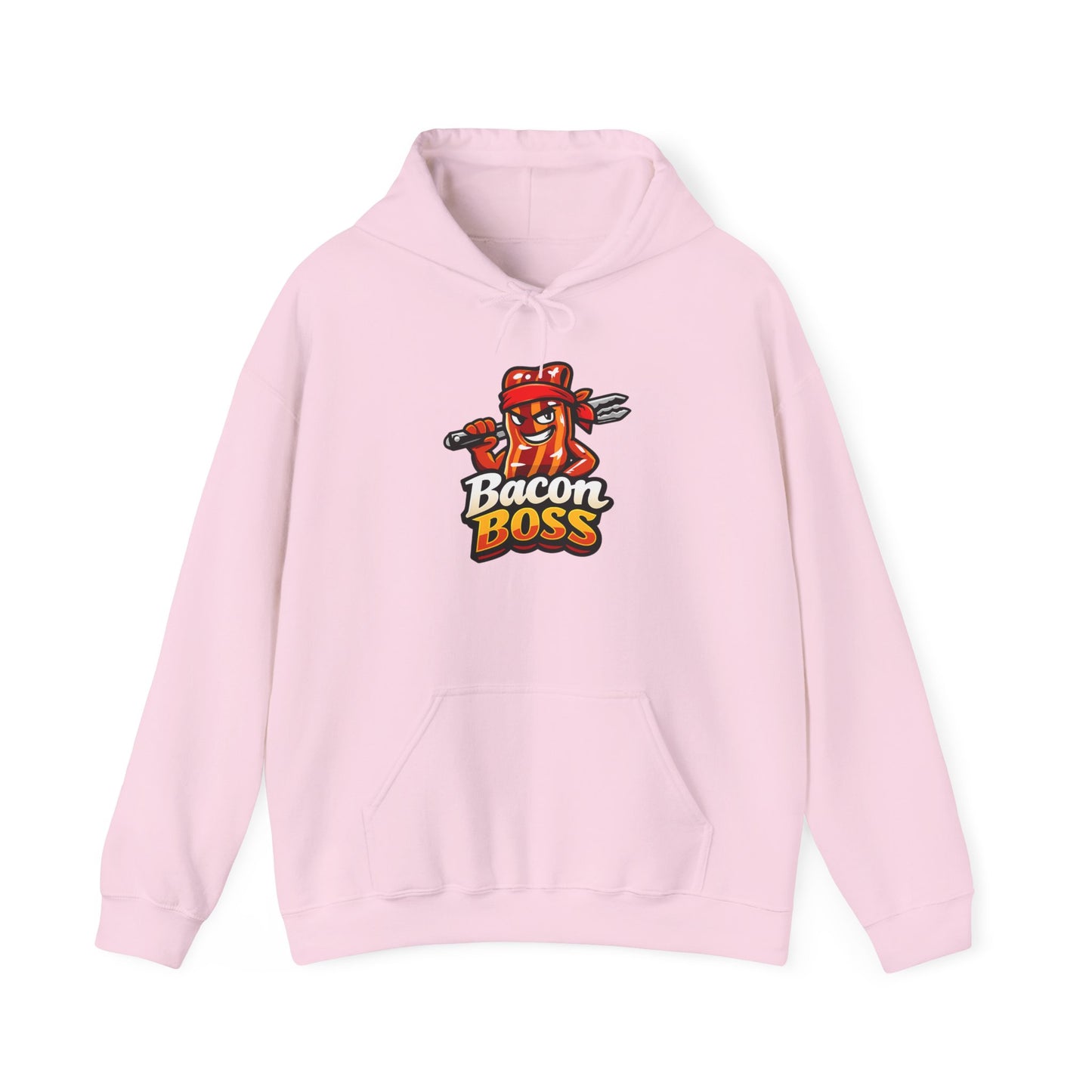 Bacon Boss Hoodie — Funny Chef Bacon Graphic Pullover