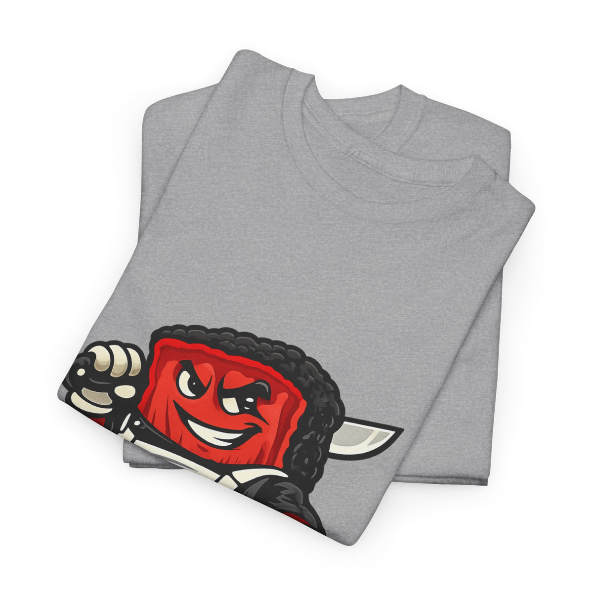 Barkside of the Pit Tee — Funny BBQ Grill Mascot T-Shirt