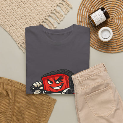 Barkside of the Pit Tee — Funny BBQ Grill Mascot T-Shirt