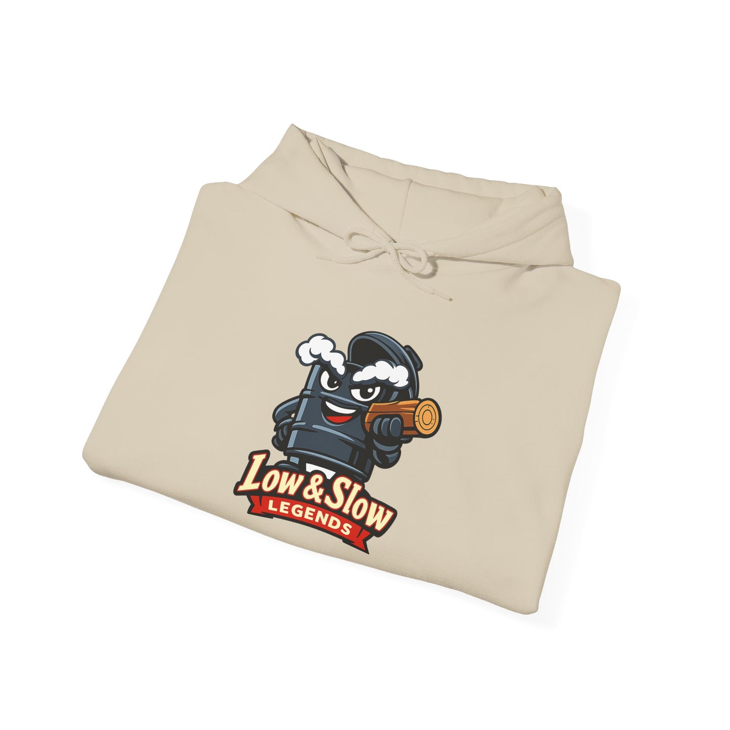 Low & Slow Legends Hoodie — BBQ Smoker Pitmaster Pullover