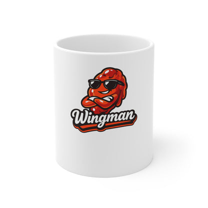 Wingman Mug — Funny BBQ Coffee Mug, 11 oz