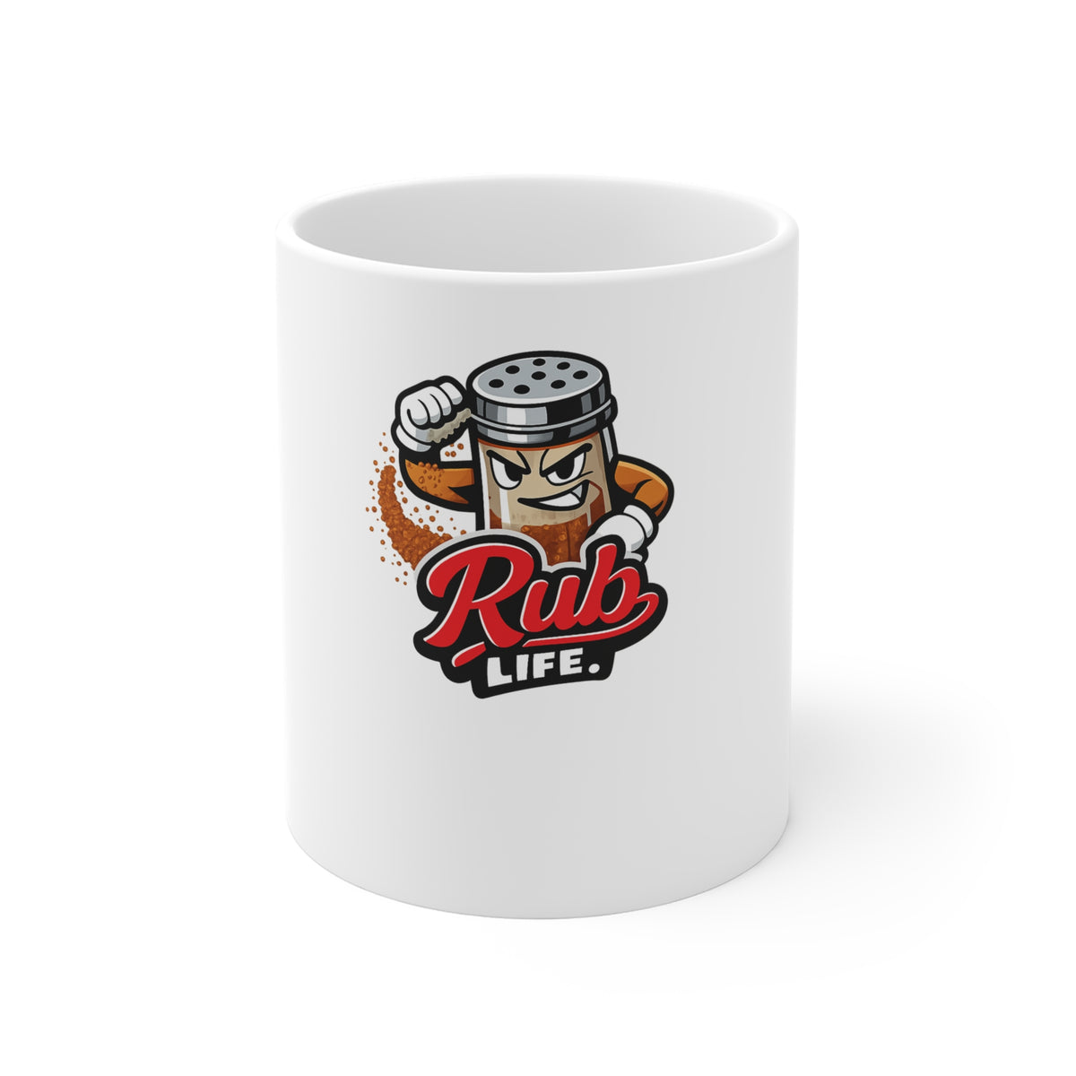 Rub Life Mug — Funny BBQ Coffee Mug, 11 oz