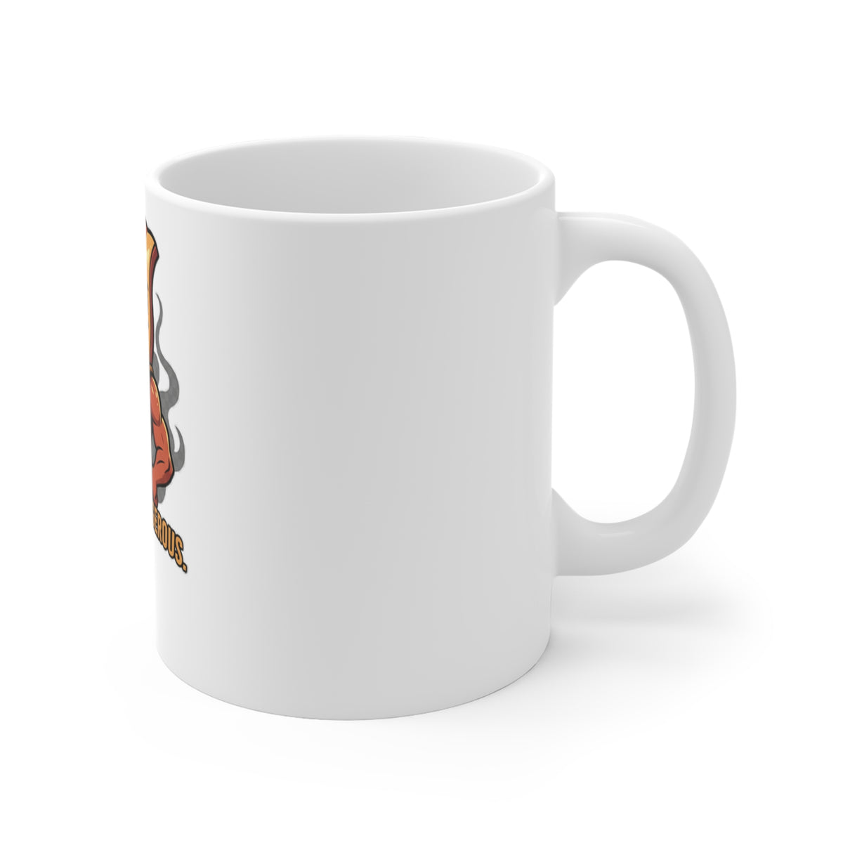 Glazed & Dangerous Mug — Funny BBQ Coffee Mug, 11 oz