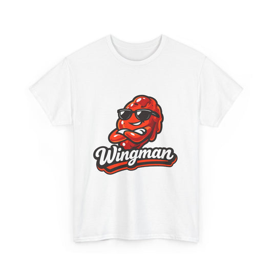 Wingman Tee — Funny BBQ Chicken Wing Mascot T-Shirt