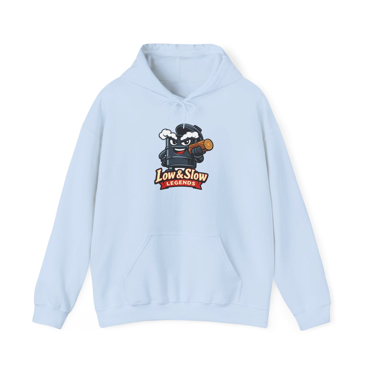 Low & Slow Legends Hoodie — BBQ Smoker Pitmaster Pullover