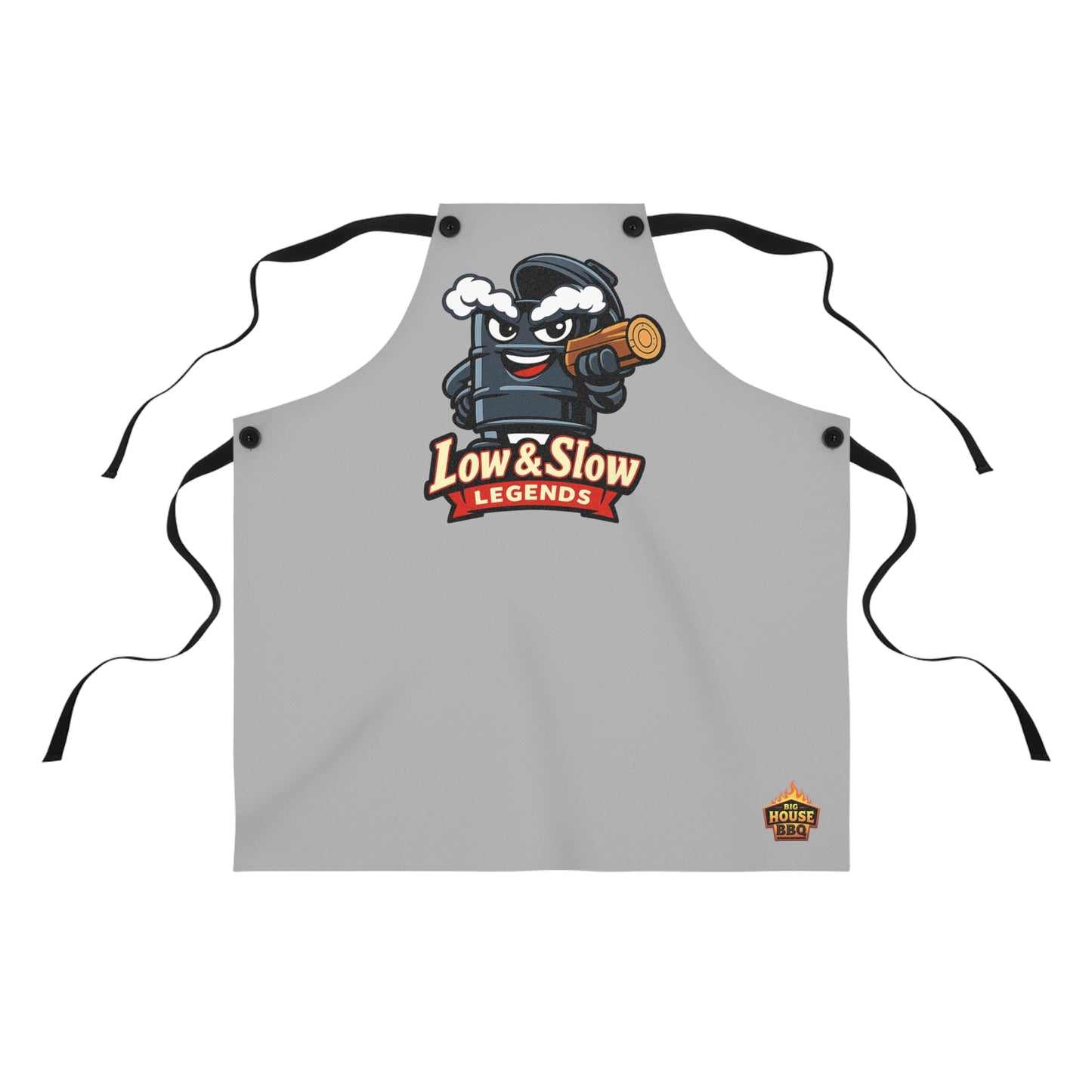 Apron — "Low & Slow Legends" BBQ Grillmaster Apron
