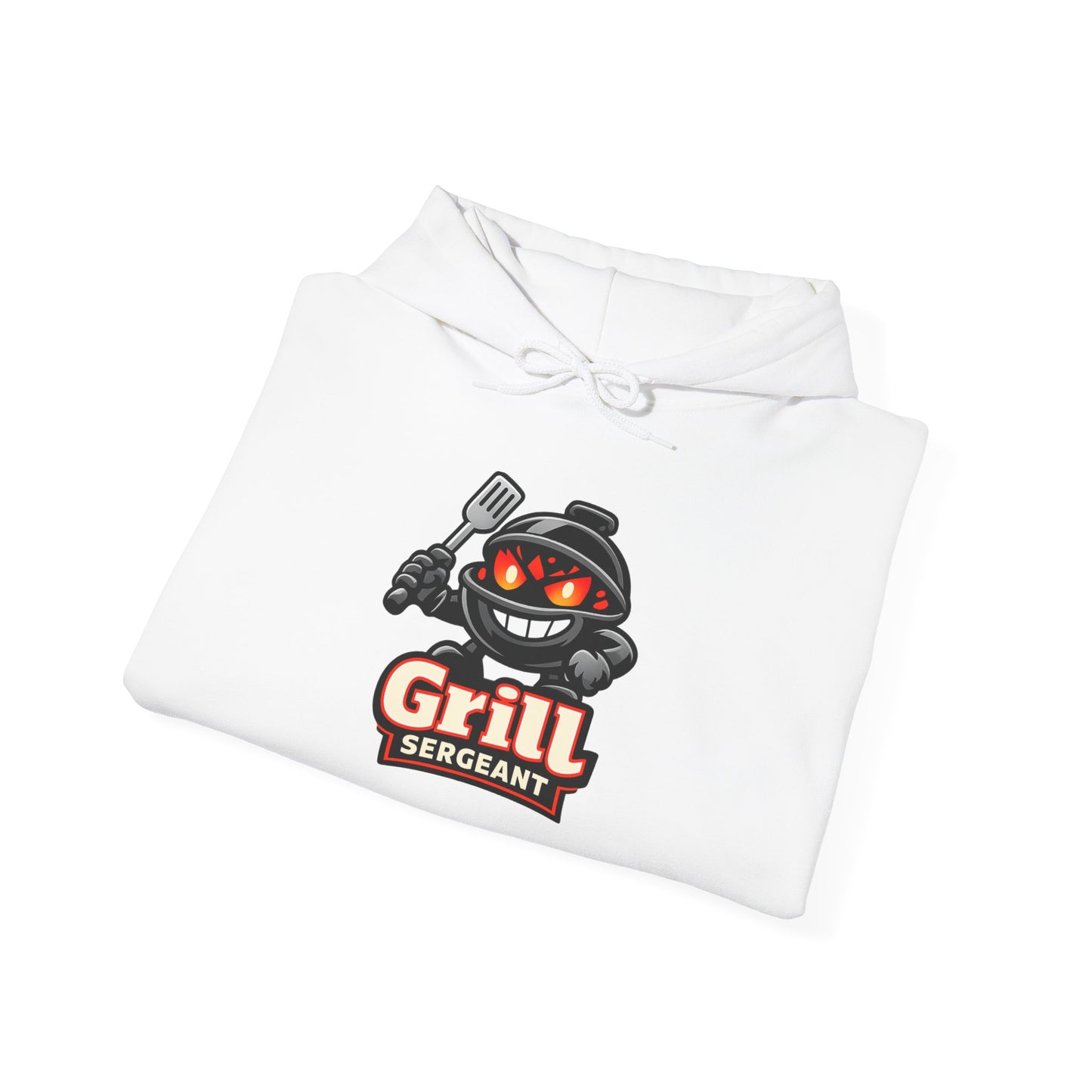 Grill Sergeant Hoodie – Funny BBQ Chef Pullover for Grill Masters